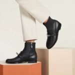 Hermes Kelsy Ankle Boots Noir For Women H251005Z 02355 - Image 2