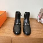 Hermes Kelsy Ankle Boots Noir For Women H251005Z 02355 - Image 5