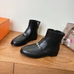 Hermes Kelsy Ankle Boots Noir For Women H251005Z 02355 - Image 6