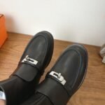 Hermes Kelsy Ankle Boots Noir For Women H251005Z 02355 - Image 8