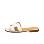 Hermes Oran Sandal Ivory For Women, Women's Shoes H021056Z - Image 3