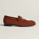 Hermes Paris Loafers Orange For Men H201491ZA20390 - Image 5