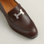 Hermes Paris Loafers Brown For Men H231930ZAME400 - Image 3