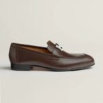 Hermes Paris Loafers Brown For Men H231930ZAME400 - Image 5