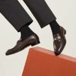 Hermes Paris Loafers Brown For Men H231930ZAME400 - Image 2