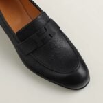 Hermes Paris Loafers Black For Men - Image 3