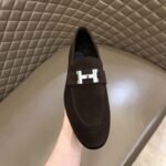 Hermes Paris Loafers Brown For Men - Image 2