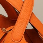Hermes Picotin Lock 18 Bag Orange For Women 7.1in/18cm - Image 9