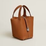 Hermes Picotin Lock 18 Bag Fauve For Women 7.1in/18cm H056289CK37 - Image 2