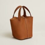 Hermes Picotin Lock 18 Bag Fauve For Women 7.1in/18cm H056289CK37 - Image 4