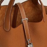 Hermes Picotin Lock 18 Bag Fauve For Women 7.1in/18cm H056289CK37 - Image 5