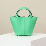 Hermes Picotin Lock 18 Bag Green For Women 7.1in/18cm - Image 4