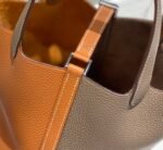 Hermes Picotin Lock 18 Bag Grey/Brown For Women 7.1in/18cm - Image 10