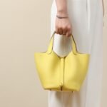 Hermes Picotin Lock 18 Bag Limoncello For Women 7.1in/18cm - Image 2