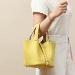Hermes Picotin Lock 18 Bag Limoncello For Women 7.1in/18cm - Image 9
