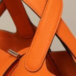 Hermes Picotin Lock 18 Bag Orange For Women 7.1in/18cm - Image 9