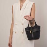 Hermes Picotin Lock 18 Pocket Top Handle Bag 7.1in/ 18cm Noir Gold Hardware For Women H083189CCAA - Image 2