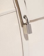 Hermes Picotin Lock 18 Pocket Top Handle Bag 7.1in/ 18cm White Silver Hardware For Women - Image 5