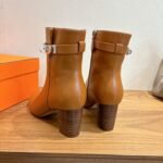 Hermes Saint Germain Ankle Boots Naturel For Women H202257Z A3350 - Image 8