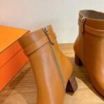 Hermes Saint Germain Ankle Boots Naturel For Women H202257Z A3350 - Image 9