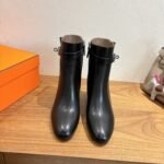 Hermes Saint Germain Ankle Boots Noir For Women H182102Z 02340 - Image 3