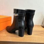 Hermes Saint Germain Ankle Boots Noir For Women H182102Z 02340 - Image 10