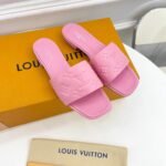 Louis Vuitton Women's Revival Flat Mule Light Pink For Women LV 1A9PA1