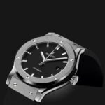 Hublot Classic Fusion Watch Black Strap Matte Black Dial 42mm For Men 542.NX.1171.RX - Image 6
