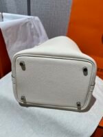 Hermes Picotin Lock 18 White Bag For Women, Women's Handbags 7.1in/18cm - Image 9