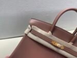 Hermes Birkin 25 Beton Swift Bordeaux For Women 25cm / 9.8in - Image 5