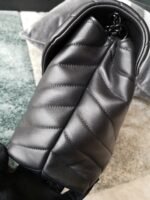 Saint Laurent Lou Lou Medium Chain Bag Black 574946DV7281000 - Image 3