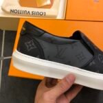 Louis Vuitton LV Slip On Black For Men LV - Image 7