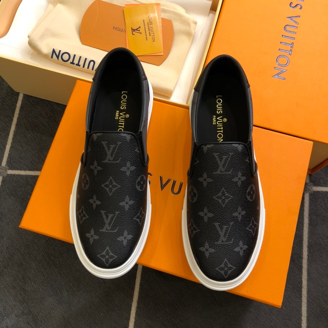 ld-7.jpg Louis Vuitton LV Slip On Black For Men LV - Image 1