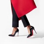 Christian Louboutin Hot Chick Black For Women 100mm 1190911BK01 - Image 3