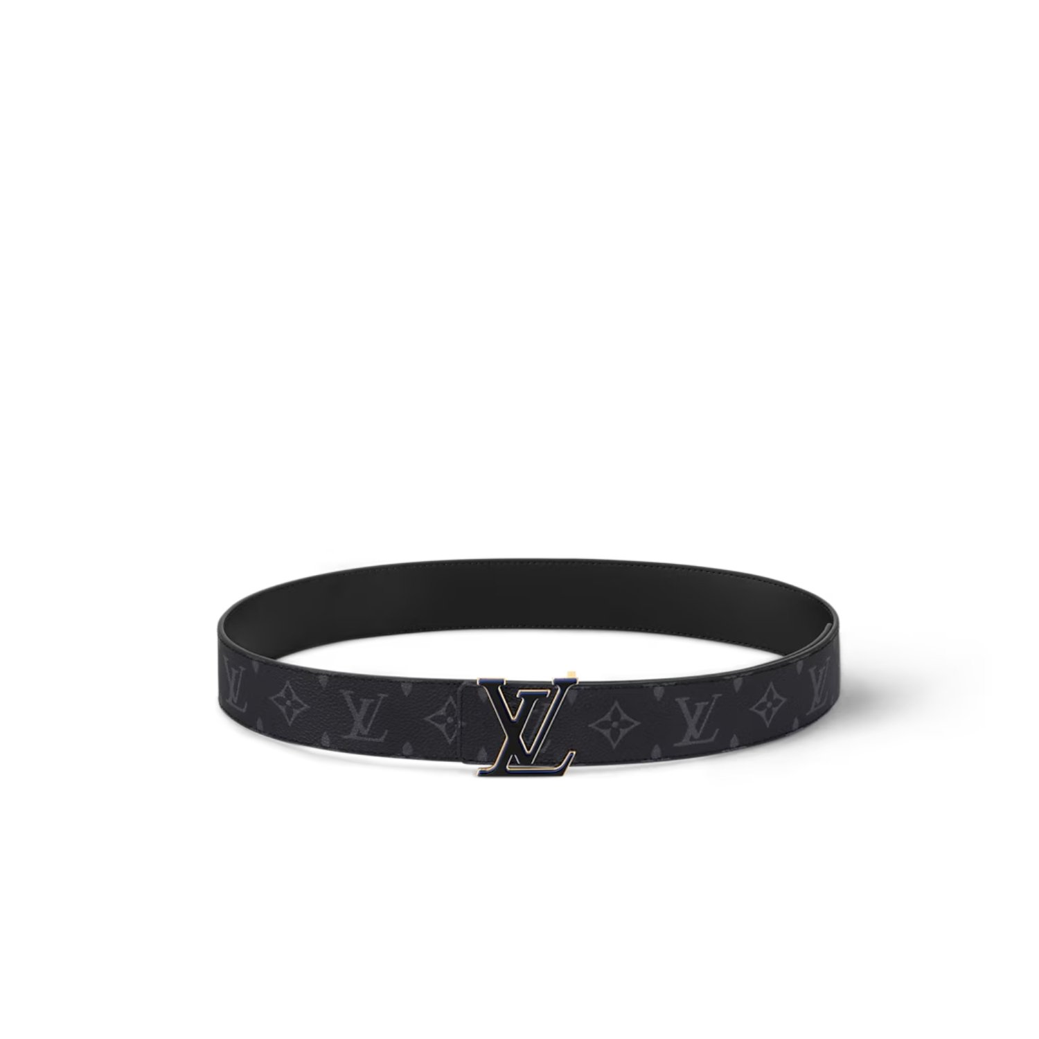 louis-vuitton-3-steps-40mm-reversible-black.jpg Louis Vuitton 3 Steps 40mm Reversible Belt Black - M4483V - Image 1