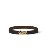 Louis Vuitton LV Script 30mm Belt Black Monogram -M4472V