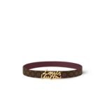 Louis Vuitton LV Script 30mm Belt Plum Monogram - M4515V - Image 3