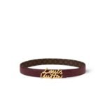 Louis Vuitton LV Script 30mm Belt Plum Monogram - M4515V
