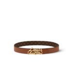 Louis Vuitton LV Script 30mm Belt Tan Monogram - M4516V