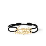 Louis Vuitton Script Bracelet Black For Women - M4479Z
