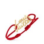 Louis Vuitton Script Bracelet Red For Women - M4479Z - Image 3