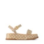 Louis Vuitton Maya Platform Sandal Beige 5cm/2in For Women - 1AHNOK - Image 3