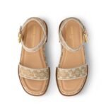 Louis Vuitton Maya Platform Sandal Beige 5cm/2in For Women - 1AHNOK - Image 2