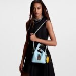 Louis Vuitton Atlantis BB Handbag Baby Blue For Women M11387 6.7in/17cm - Image 3
