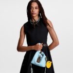 Louis Vuitton Atlantis BB Handbag Baby Blue For Women M11387 6.7in/17cm - Image 2