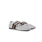Louis Vuitton Ballet Ballerina Silver For Women 1AIS37