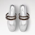 Louis Vuitton Ballet Ballerina Silver For Women 1AIS37 - Image 3