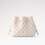Louis Vuitton Bella Mahina Crossbody Bag 7.5in/ 17cm Dream Cream Gold Hardware For Women M15114 - Image 6