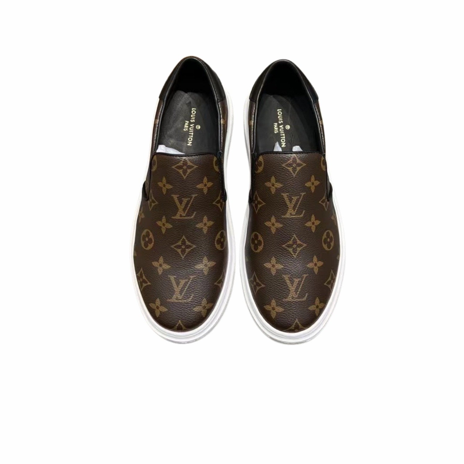 louis-vuitton-beverly-hills-slip-2.jpg Louis Vuitton Beverly Hills Slip On Brown For Men - Image 1
