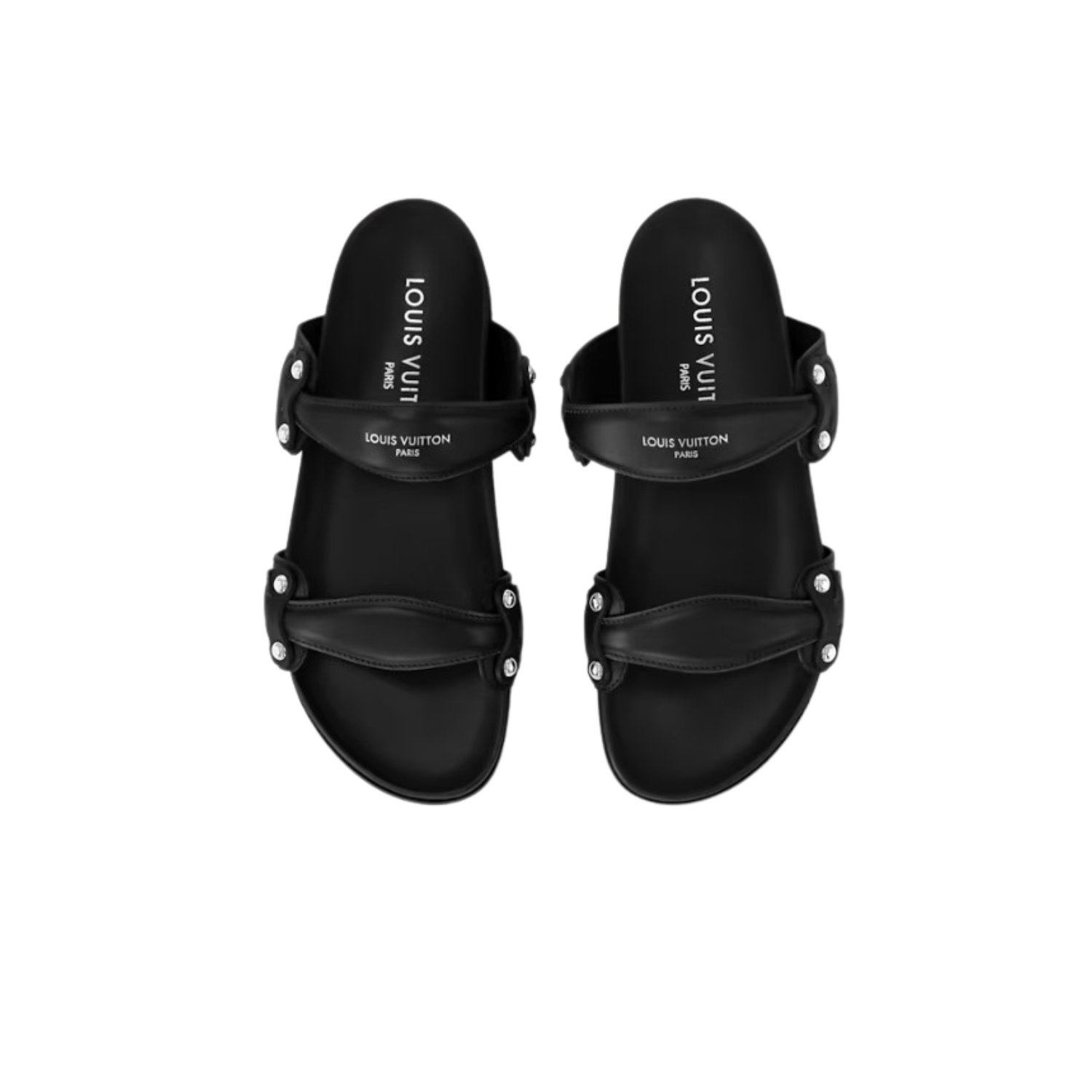 louis-vuitton-bom-dia-comfort-mule.jpg Louis Vuitton Bom Dia Comfort Mule Black For Women 1AHLOQ - Image 1